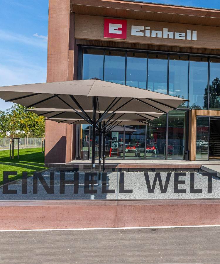 Einhell Welt outside view